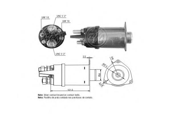 Контактор Cargo F032231919 ціна, від 43.64 USD
