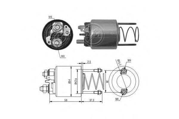 Купити SS3005 AS/Auto Storm Втягуюче реле стартера