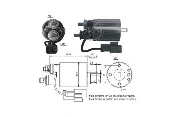 Контактор ERA ZM1585 ціна, від 9.47 USD
