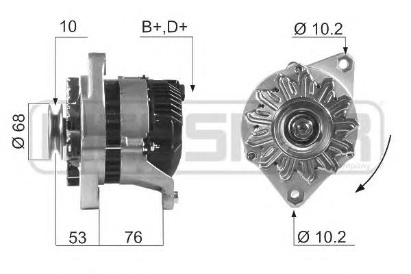 Генератор Fiat/Alfa/Lancia 4395134 ціна, від 82.45 USD