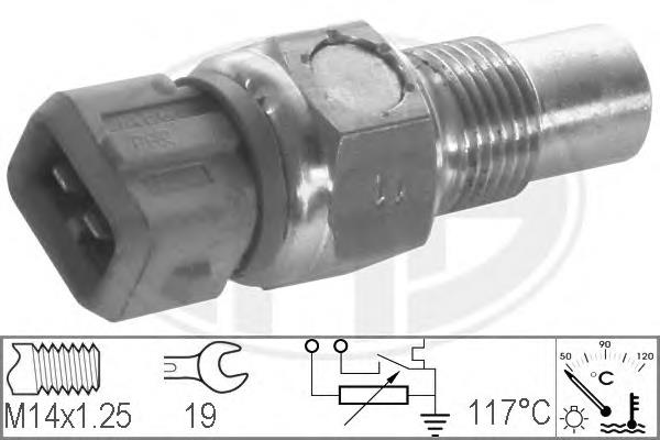 Термодатчик охолоджуючої рідини ERA 330154 ціна, від 14.06 USD