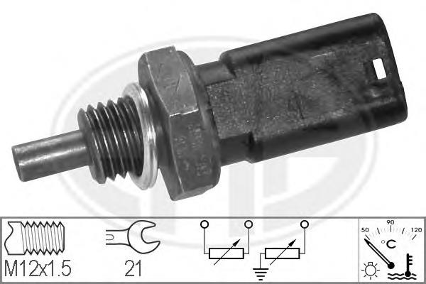 Термодатчик охолоджуючої рідини ERA 330138 ціна, від 7.26 USD