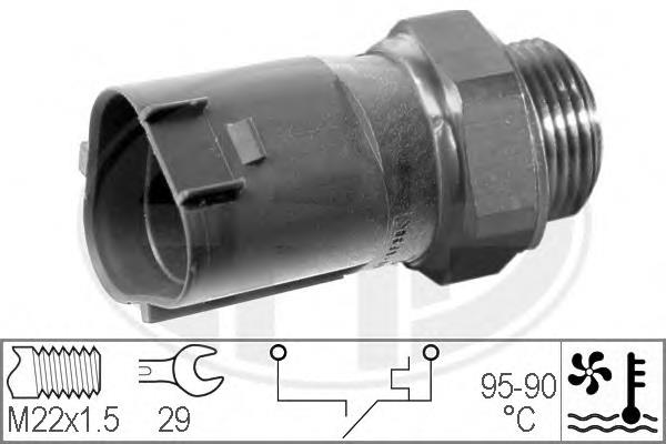 Датчик температури радіатора ERA 330199 ціна, від 8.39 USD