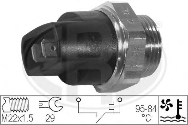 Датчик температури радіатора ERA 330296 ціна, від 6.76 USD