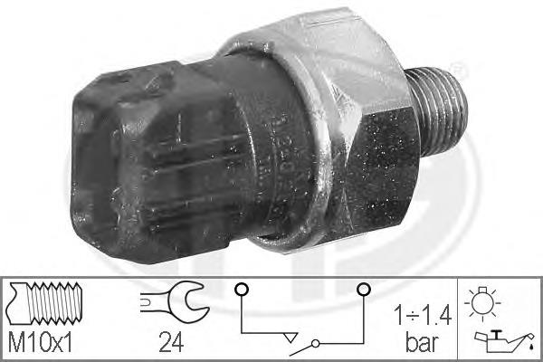 Купити Датчик тиску палива Volkswagen Golf II 19E, 1G1