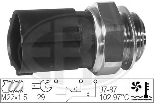 Датчик температури радіатора ERA 330230 ціна, від 6.35 USD