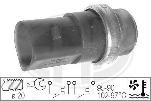 Датчик температури радіатора ERA 330231 ціна, від 6.33 USD