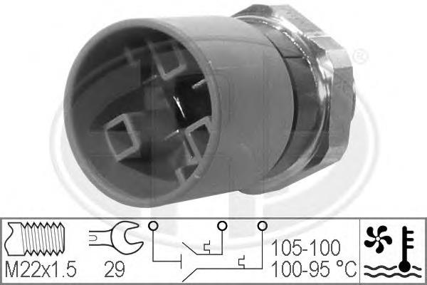 Датчик температури радіатора ERA 330226 ціна, від 7.94 USD