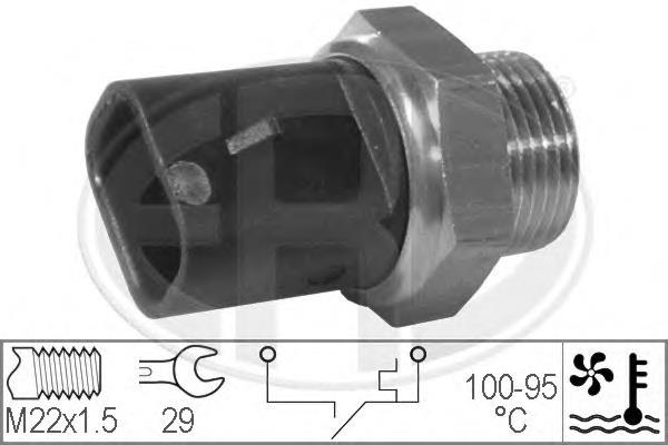 Датчик температури радіатора ERA 330277 ціна, від 6.75 USD