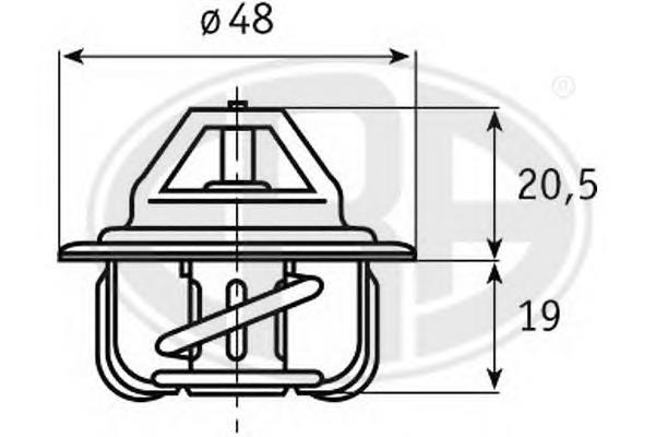 350048 ERA Авто термостат