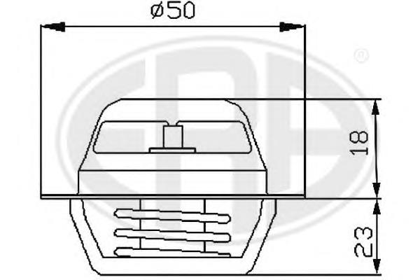 Термостат в зборі ERA 350005