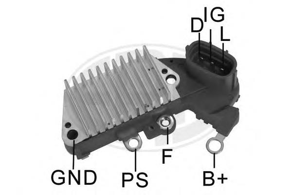 Реле-регулятор генератора, (реле зарядки) 215683 ERA