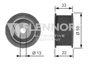 Ролик паразитний ГРМ FS99015 Flennor