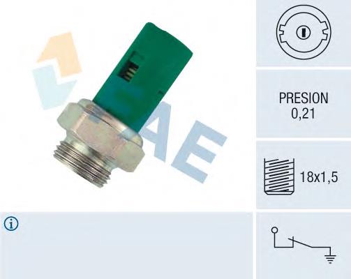 Датчик тиску масла двигуна FAE 12490