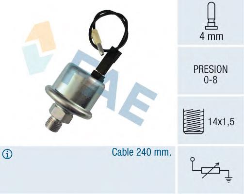 Купити 5960017 Fiat/Alfa/Lancia Датчик тиску масла
