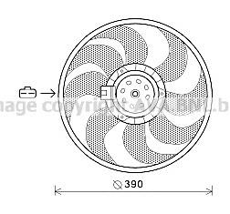 CFF232000P Mahle Original Електровентилятор радіатора