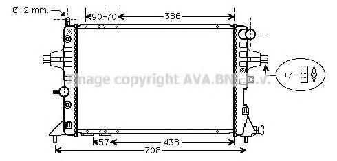 Радіатор OLA2329 AVA