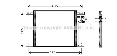 Конденсатор кондиціонера AVA MS5220 ціна, від 79.00 USD