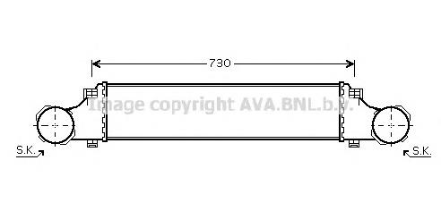 Інтеркулер MSA4354 AVA