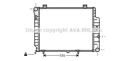 Радіатор MS2155 AVA
