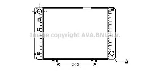 Радіатор основний AVA MS2128 ціна, від 91.37 USD