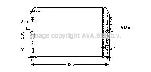 Купити LFG215200E Mazda Радіатор двигуна