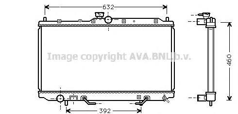 Купити MT2153 AVA Радіатор двигуна