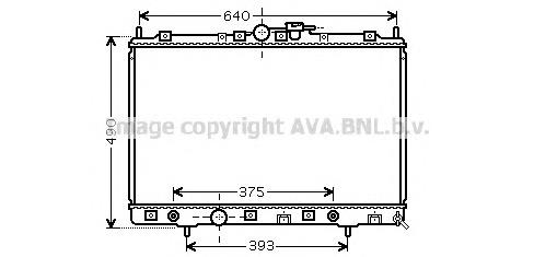 Радіатор основний AVA MT2200 ціна, від 103.57 USD