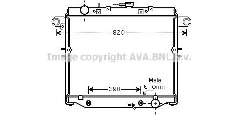 Радіатор основний AVA TO2378 ціна, від 171.35 USD