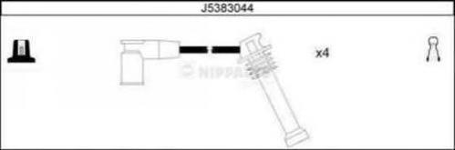 Високовольтні дроти J5383044 Nipparts