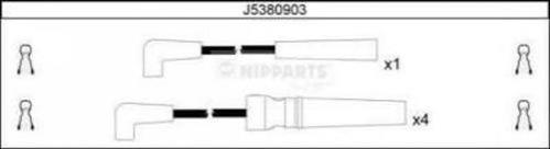 J5380903 Nipparts дріт високовольтні, комплект