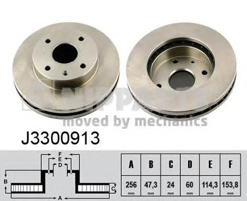 Купити J3300913 Nipparts Ротор гальмівний