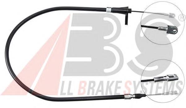 Трос ручного гальма задній, правий/лівий ABS K10596 ціна, від 8.07 USD
