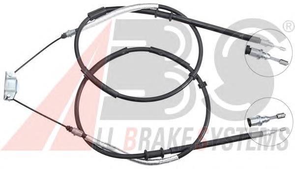 Трос ручного гальма задній, правий/лівий Opel 522044 ціна, від 29.34 USD