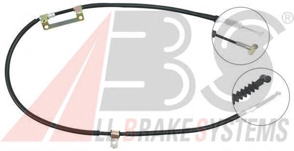 Трос ручного гальма задній, правий ABS K11258 ціна, від 21.33 USD