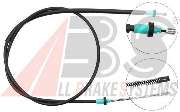 Трос ручного гальма задній, правий/лівий ABS K13586 ціна, від 9.45 USD