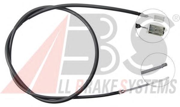 Трос ручника задній правий ABS K13318