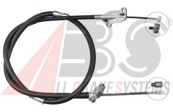 Трос стоянкового гальма задній лівий ABS K13527 ціна, від 32.46 USD