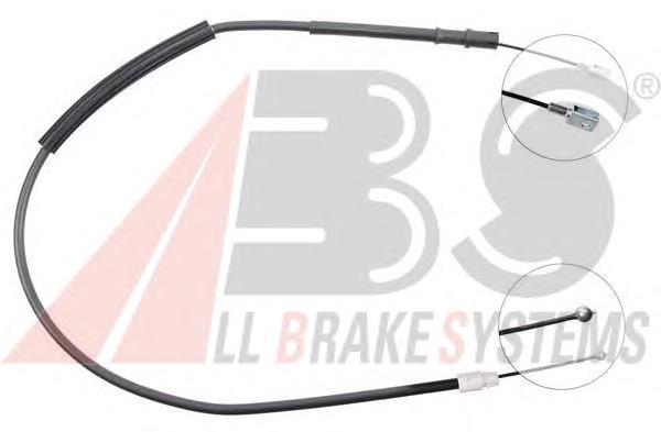 Трос стоянкового гальма задній лівий ABS K14607 ціна, від 10.03 USD