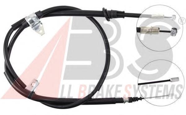 Трос стоянкового гальма задній правий ABS K14228 ціна, від 18.83 USD