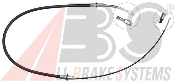 Трос ручного гальма задній, правий/лівий ABS K13901 ціна, від 19.60 USD