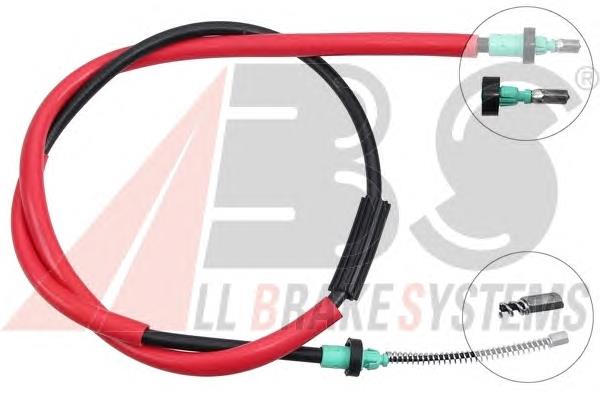 Трос стоянкового гальма задній лівий ABS K13885 ціна, від 12.54 USD