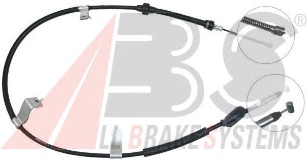 Купити BC419R Japan Parts Трос ручного гальма задній, правий