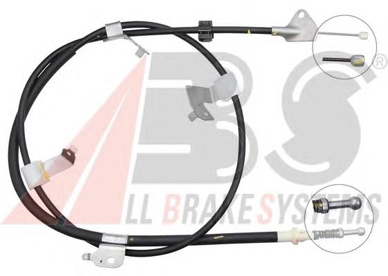 K12069 ABS Трос ручника задній лівий