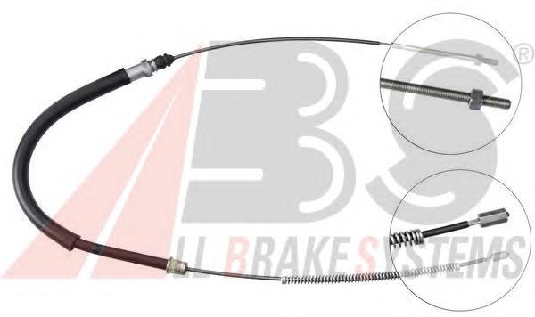 Трос стоянкового гальма задній лівий ABS K12207 ціна, від 4.21 USD