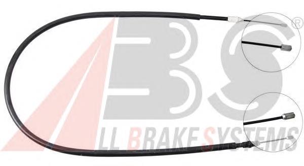 Трос ручного гальма задній, правий/лівий ABS K12236 ціна, від 3.34 USD