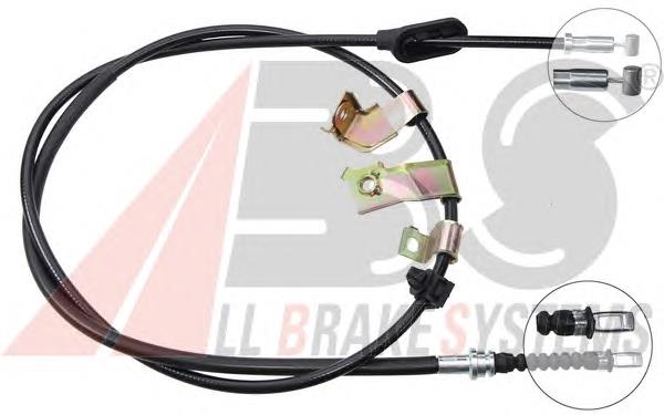 Трос стоянкового гальма задній лівий ABS K12097 ціна, від 43.97 USD