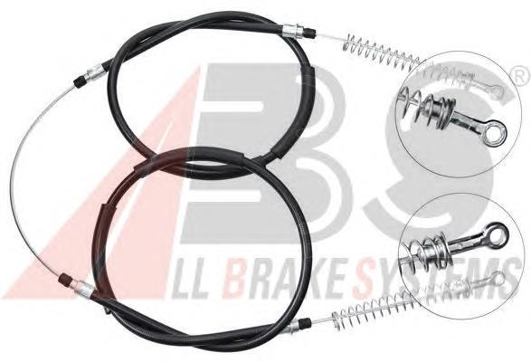 Трос ручного гальма задній, правий/лівий ABS K11495 ціна, від 8.45 USD