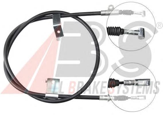 Трос стоянкового гальма задній лівий ABS K11807 ціна, від 16.39 USD