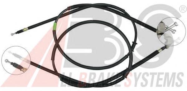 Трос ручного гальма задній, правий/лівий ABS K12815 ціна, від 23.36 USD